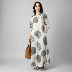 Vestido Chemise Longo Josi