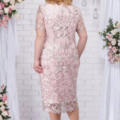 Vestido Curto De Festa Com Renda Marisa