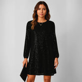 Vestido Curto Festa Paetê Thaila