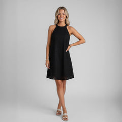 Vestido Curto Laise Forrado Marilene