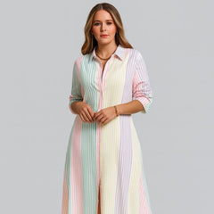 Vestido Longo com Fenda Paris