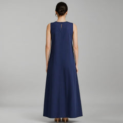 Vestido Longo Tricoline Andressa