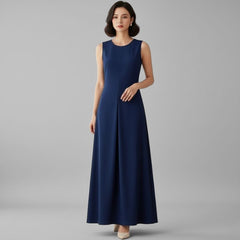 Vestido Longo Tricoline Andressa