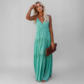 Vestido Longo Verde Água Cyla