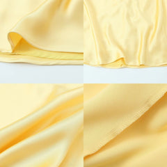 Vestido Midi Amarelo Manteiga Catarine