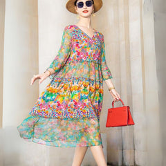 Vestido Midi Elegante Fernanda