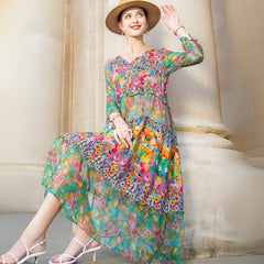 Vestido Midi Elegante Fernanda