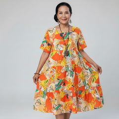 Vestido Midi Fresco Jessica + BRINDES