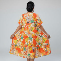 Vestido Midi Fresco Jessica + BRINDES