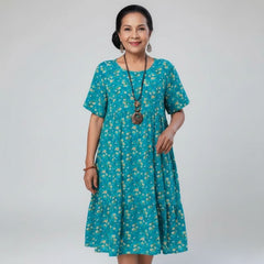 Vestido Midi Fresco Jessica + BRINDES