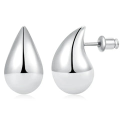 Brinco Gota Banhado em Ouro 18K