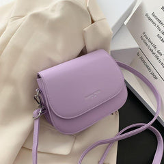 Bolsa Minimalista Feminina Yana Roxo