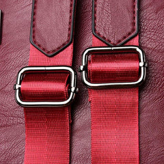 Mochila Couro Antifurto Feminina