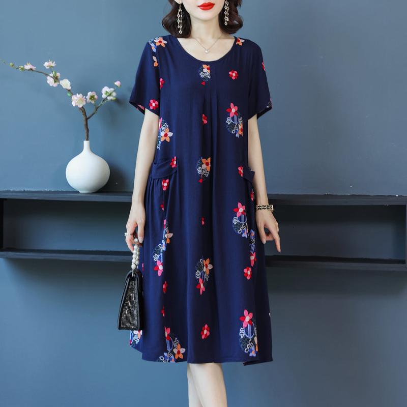 Vestido Midi Estampado Kelen