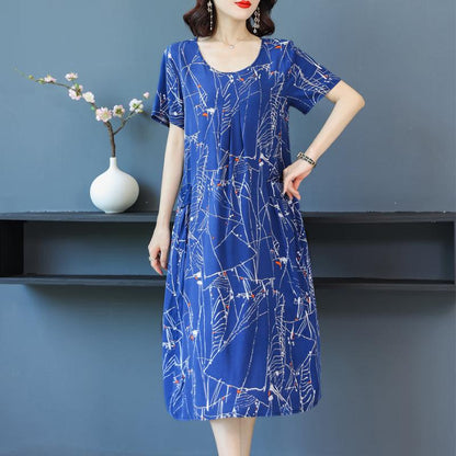 Vestido Midi Estampado Kelen