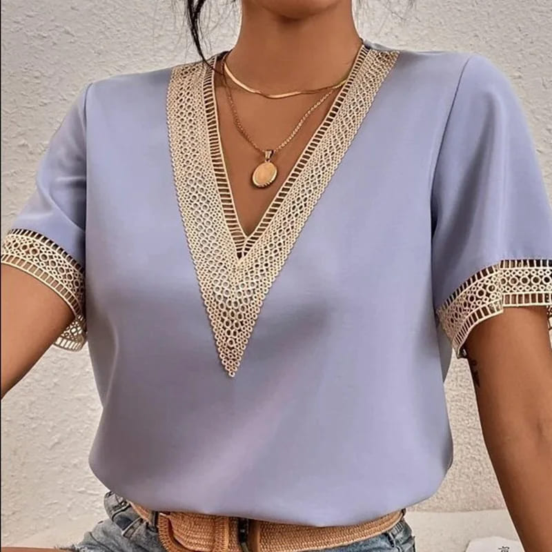 Blusa Feminina Manga Custa Nágila - Coradon