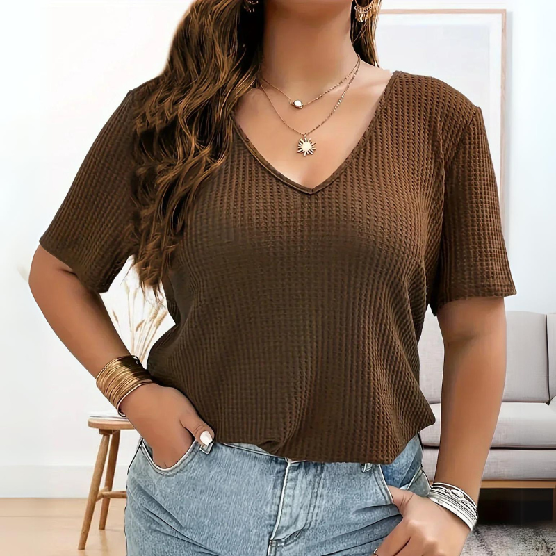 Blusa Feminina Plus Size Aurelie