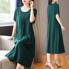 Vestido Midi Fresco Sarah Verde - Coradon