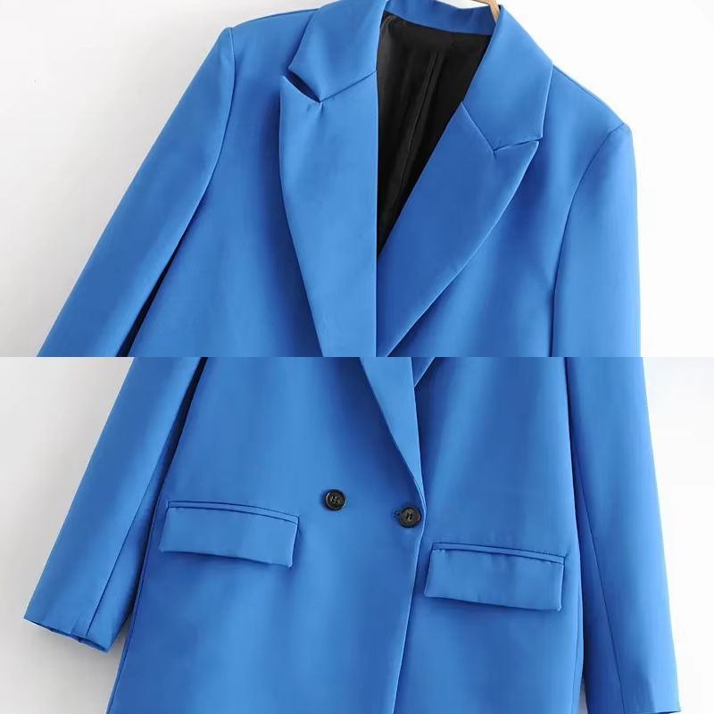Blazer Feminino Alfaiataria Alongado Elegance