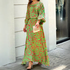Conjunto Feminino Blusa e Saia Longa Laura