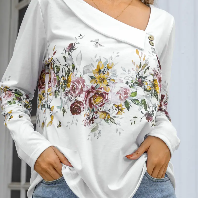 Blusa Feminina de Manga 3/4 Cortelle