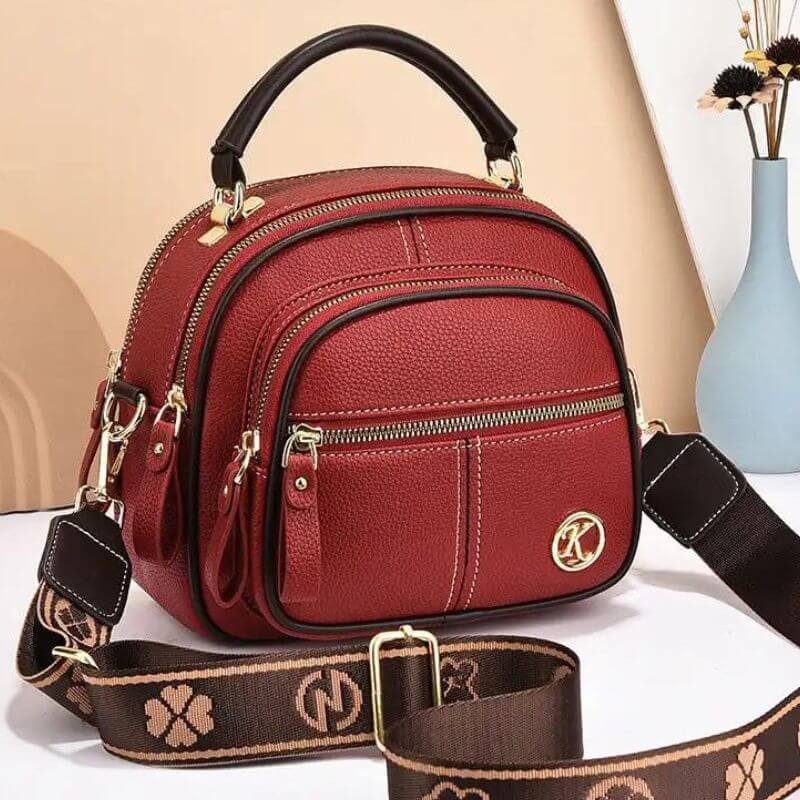 Bolsa de Couro Legítimo Karol FLASH