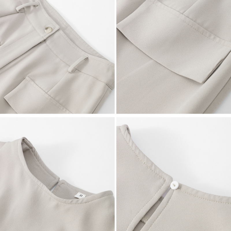 Conjunto Feminino Blusa e Saia Jade
