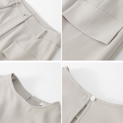Conjunto Feminino Blusa e Saia Jade