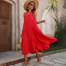 Vestido Longo Liso Cida