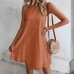 Vestido Curto Laise Forrado Marilene FLASH