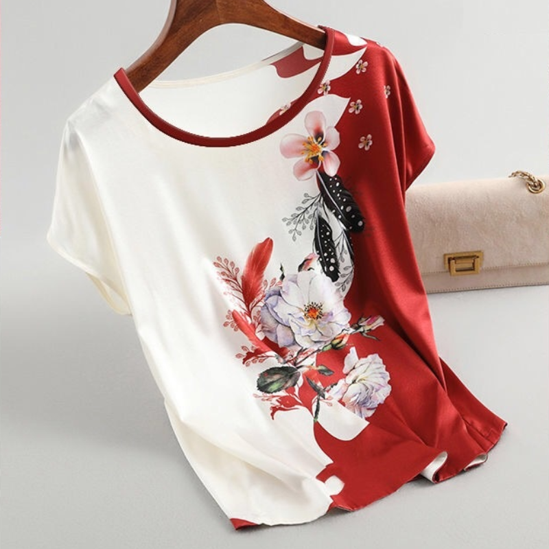 Blusa Feminina De Seda Beth