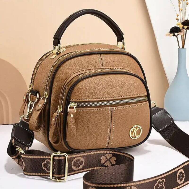 Bolsa de Couro Legítimo Karol FLASH