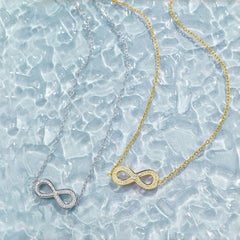 Colar Infinito Banhado a Ouro 18K