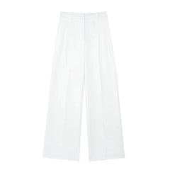 Conjunto Alfaiataria Calça Linho Branco - Coradon