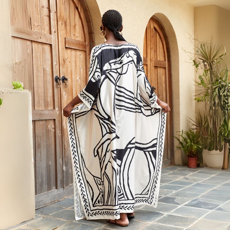 Vestido Kaftan Longo Estella