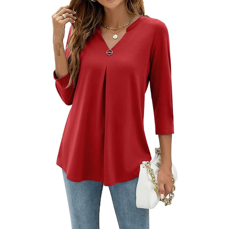 Blusa Feminina Manga 3/4 Karen - Coradon