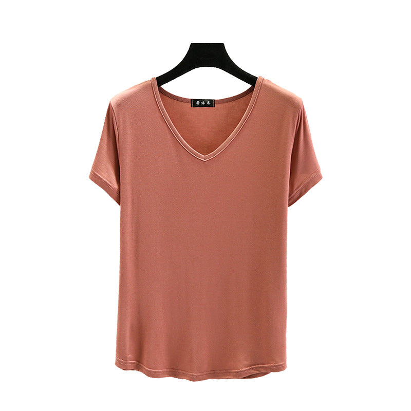 Blusa T-shirt Feminina Básica Mikaela