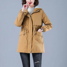 Jaqueta Parka Peluciada Feminina Flavia