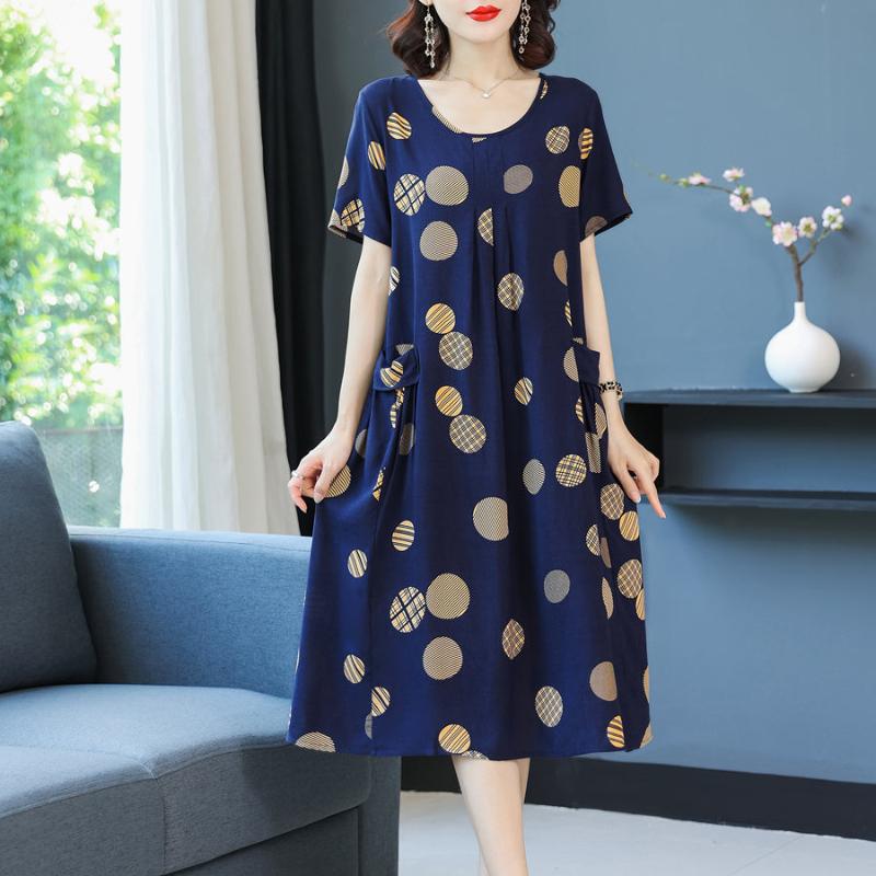 Vestido Midi Estampado Kelen