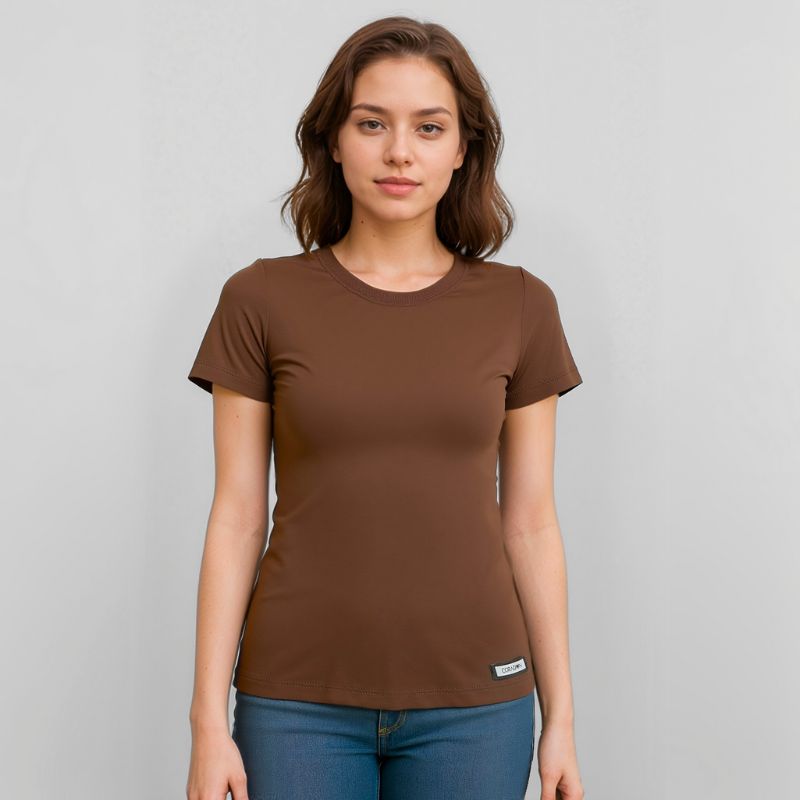 Blusa Feminina Manga Curta Ingrid