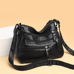 Bolsa Feminina de Couro Casual