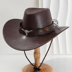 Chapéu Country Feminino Marrom Boiadeira