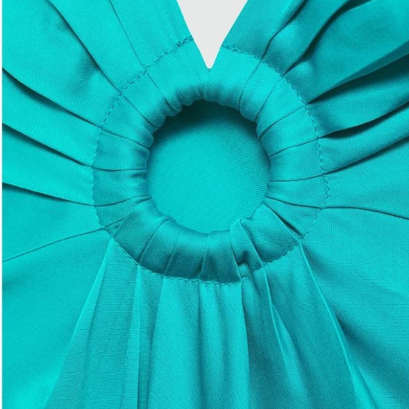 Vestido Longo De Seda Jany