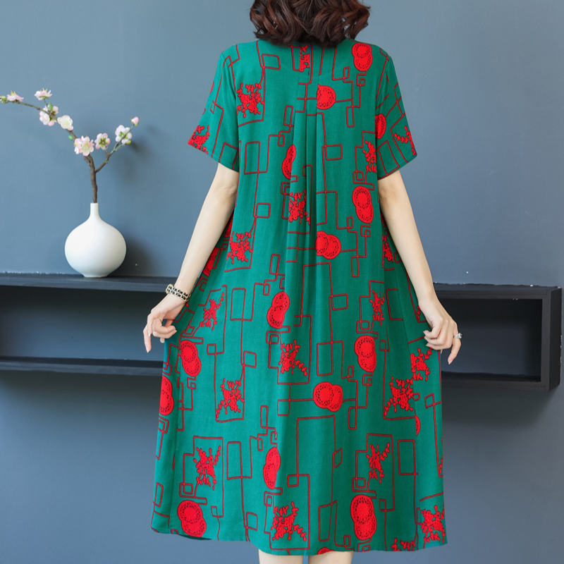 Vestido Midi Estampado Kelen