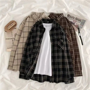 Camisa Feminina Xadrez Milley