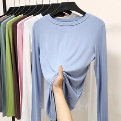 Blusa Feminina Manga Longa Modal Tech