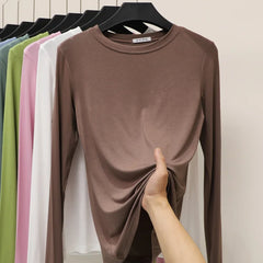 Blusa Feminina Manga Longa Modal Tech