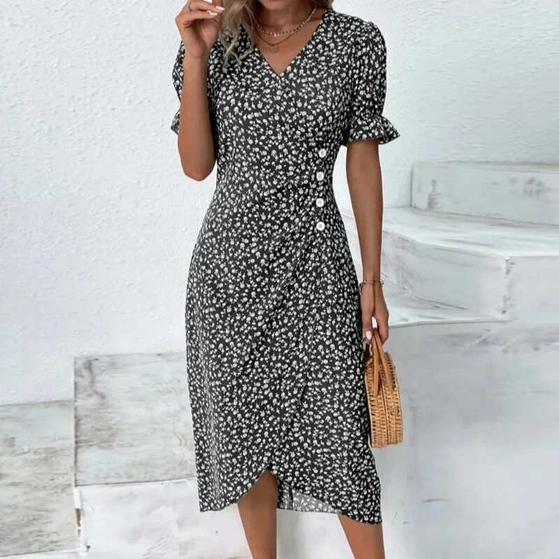 Vestido Midi Plissado Ricka - Coradon
