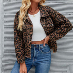 Jaqueta Jeans Feminina Onça July