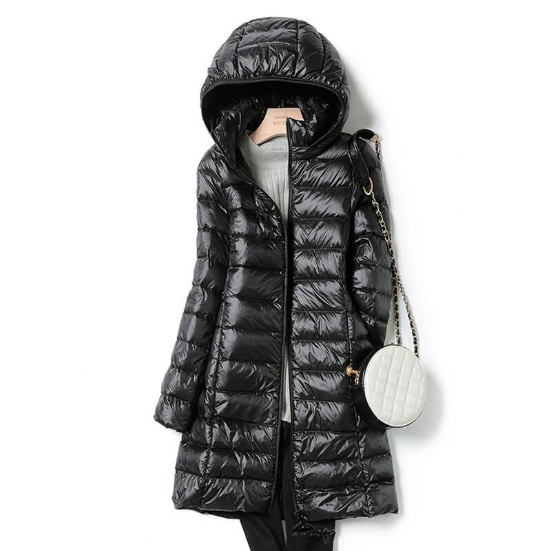 Jaqueta_Puffer_Feminina_Alongada_Pluma_de_Ganso_Frente_Sem_Fundo